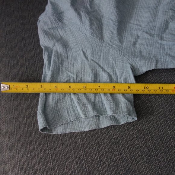 Diesel StyleLabTurquoise Button Down Short Sleeve Shirt Size S - Picture 5 of 13